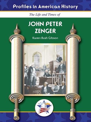 cover image of John Peter Zenger